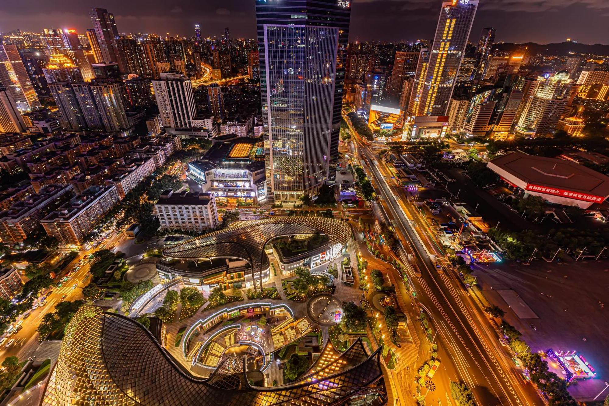 WAIFIDEN Guangzhou Grand View Golden Palace Apartment Buitenkant foto
