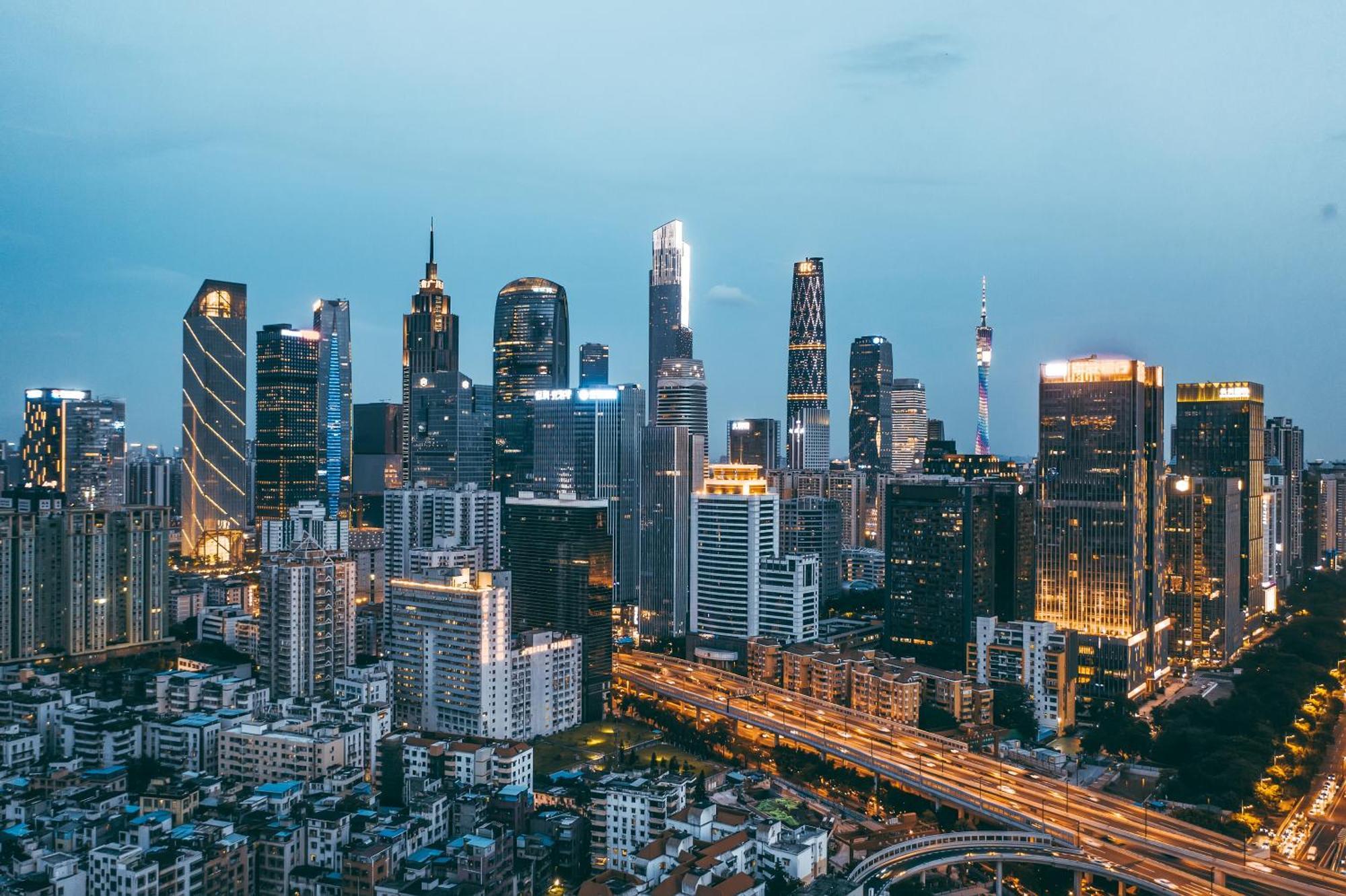 WAIFIDEN Guangzhou Grand View Golden Palace Apartment Buitenkant foto