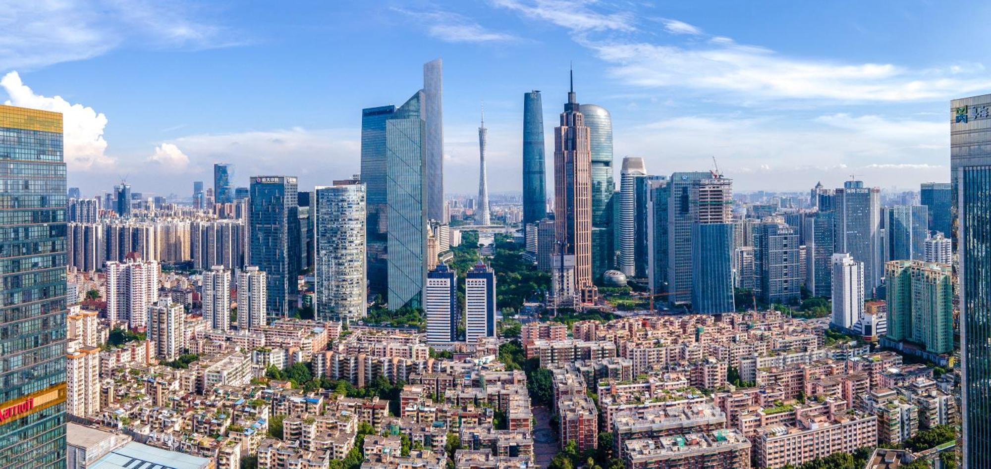 WAIFIDEN Guangzhou Grand View Golden Palace Apartment Buitenkant foto