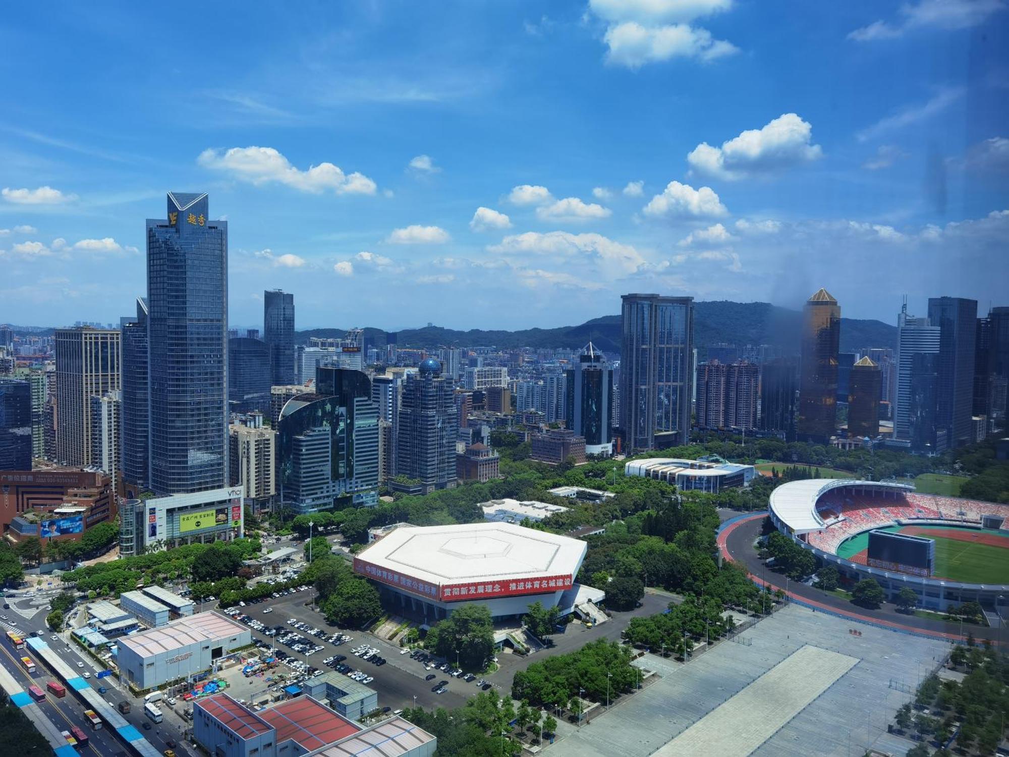 WAIFIDEN Guangzhou Grand View Golden Palace Apartment Buitenkant foto
