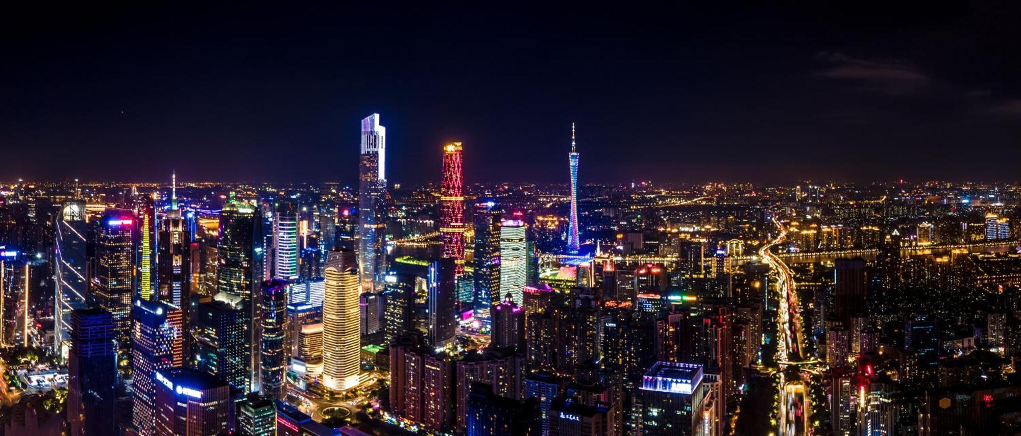 WAIFIDEN Guangzhou Grand View Golden Palace Apartment Buitenkant foto