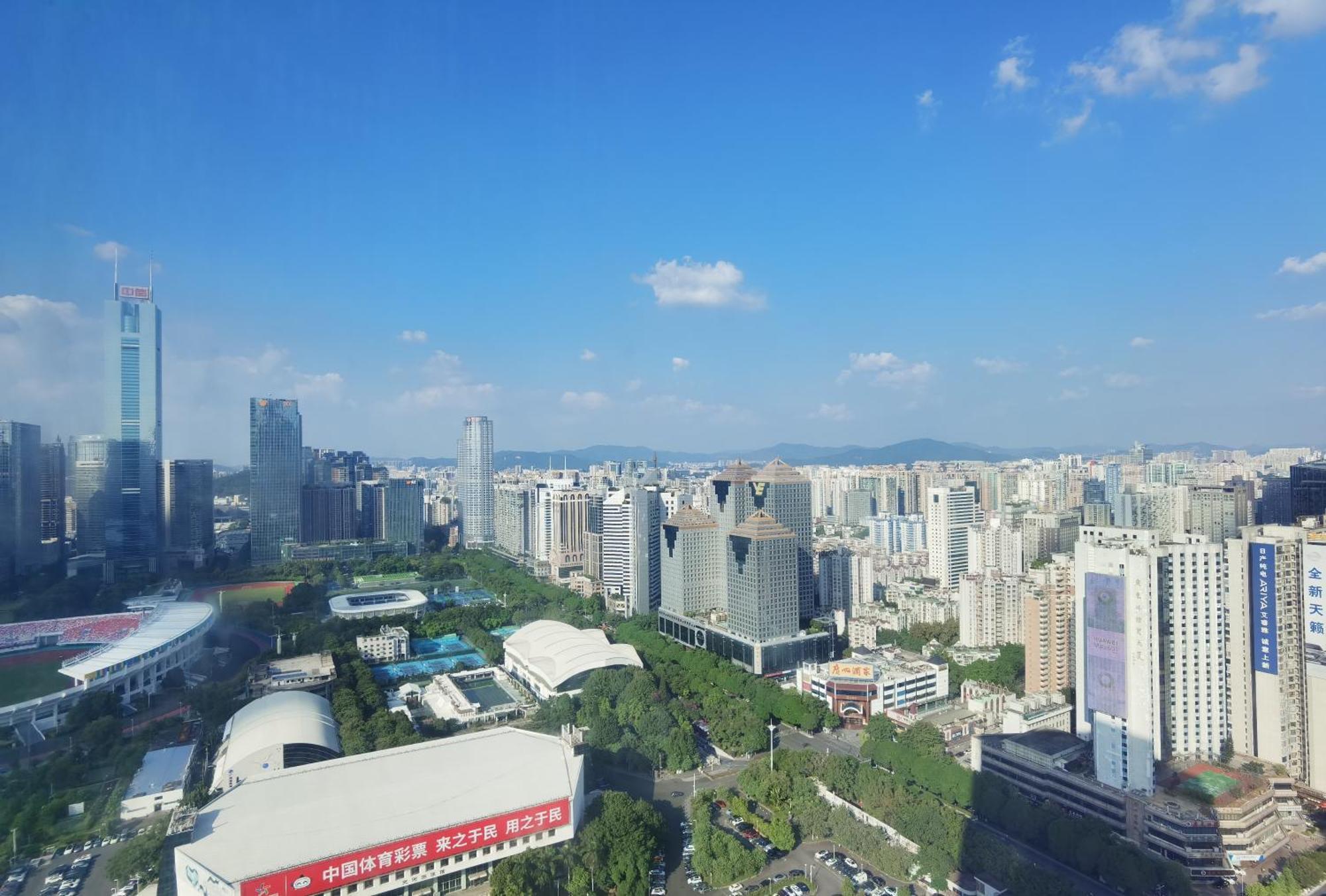 WAIFIDEN Guangzhou Grand View Golden Palace Apartment Buitenkant foto