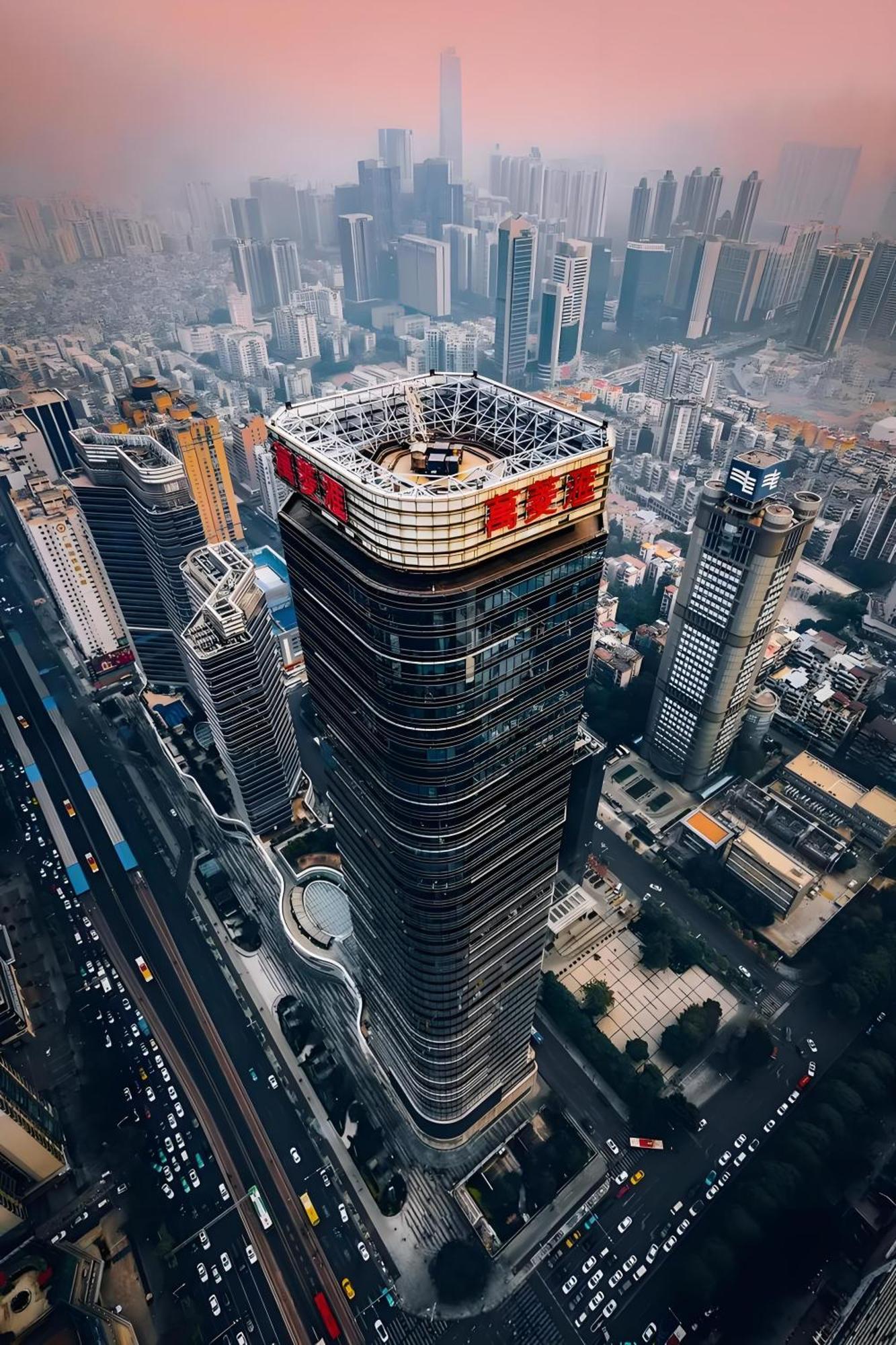 WAIFIDEN Guangzhou Grand View Golden Palace Apartment Buitenkant foto