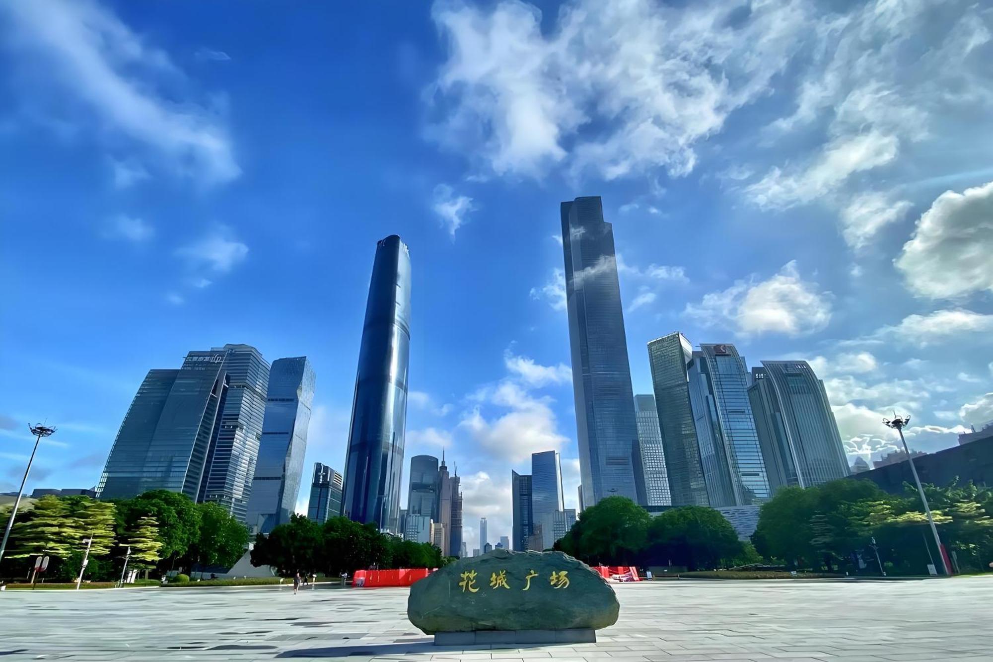 WAIFIDEN Guangzhou Grand View Golden Palace Apartment Buitenkant foto