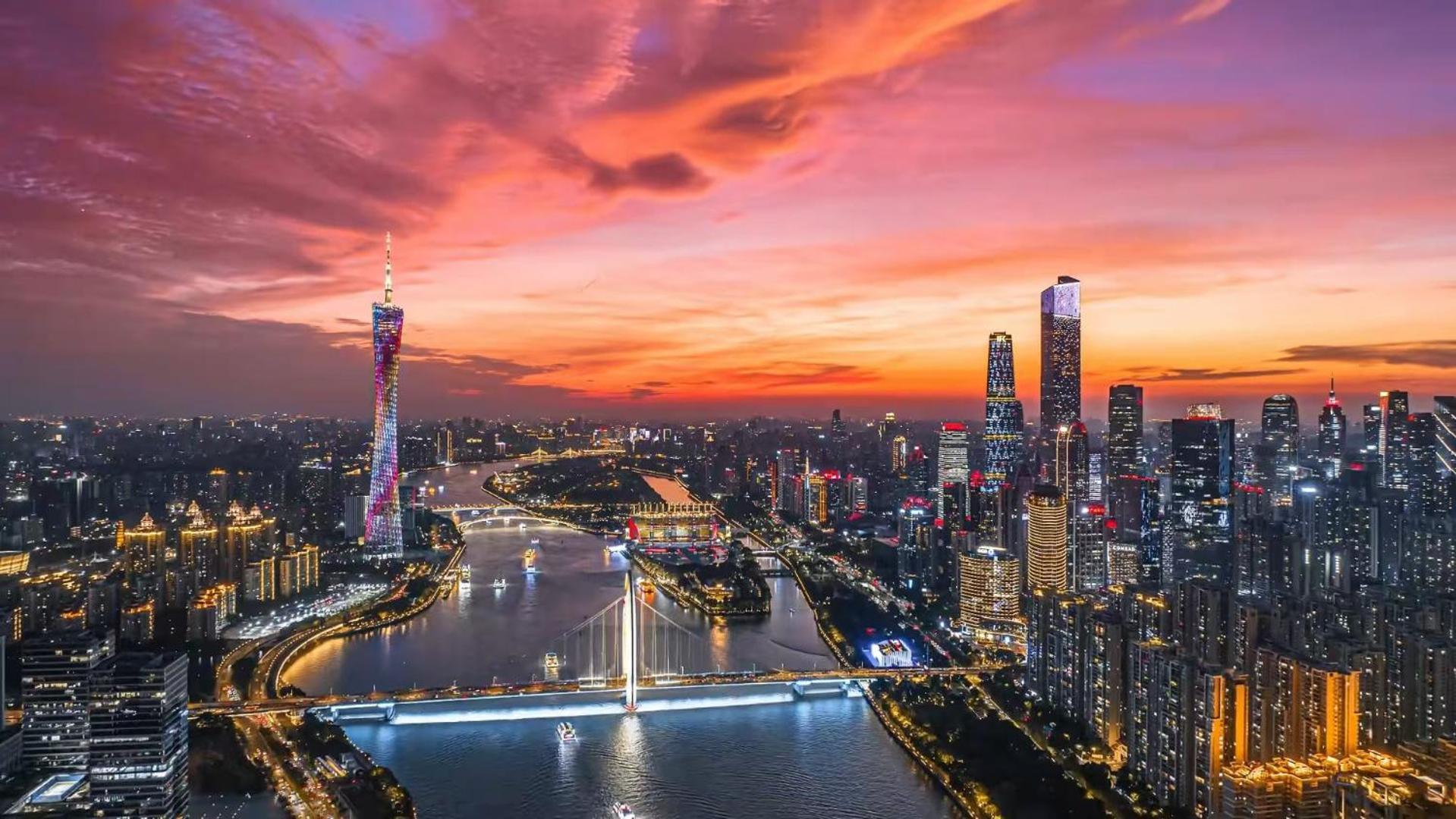 WAIFIDEN Guangzhou Grand View Golden Palace Apartment Buitenkant foto