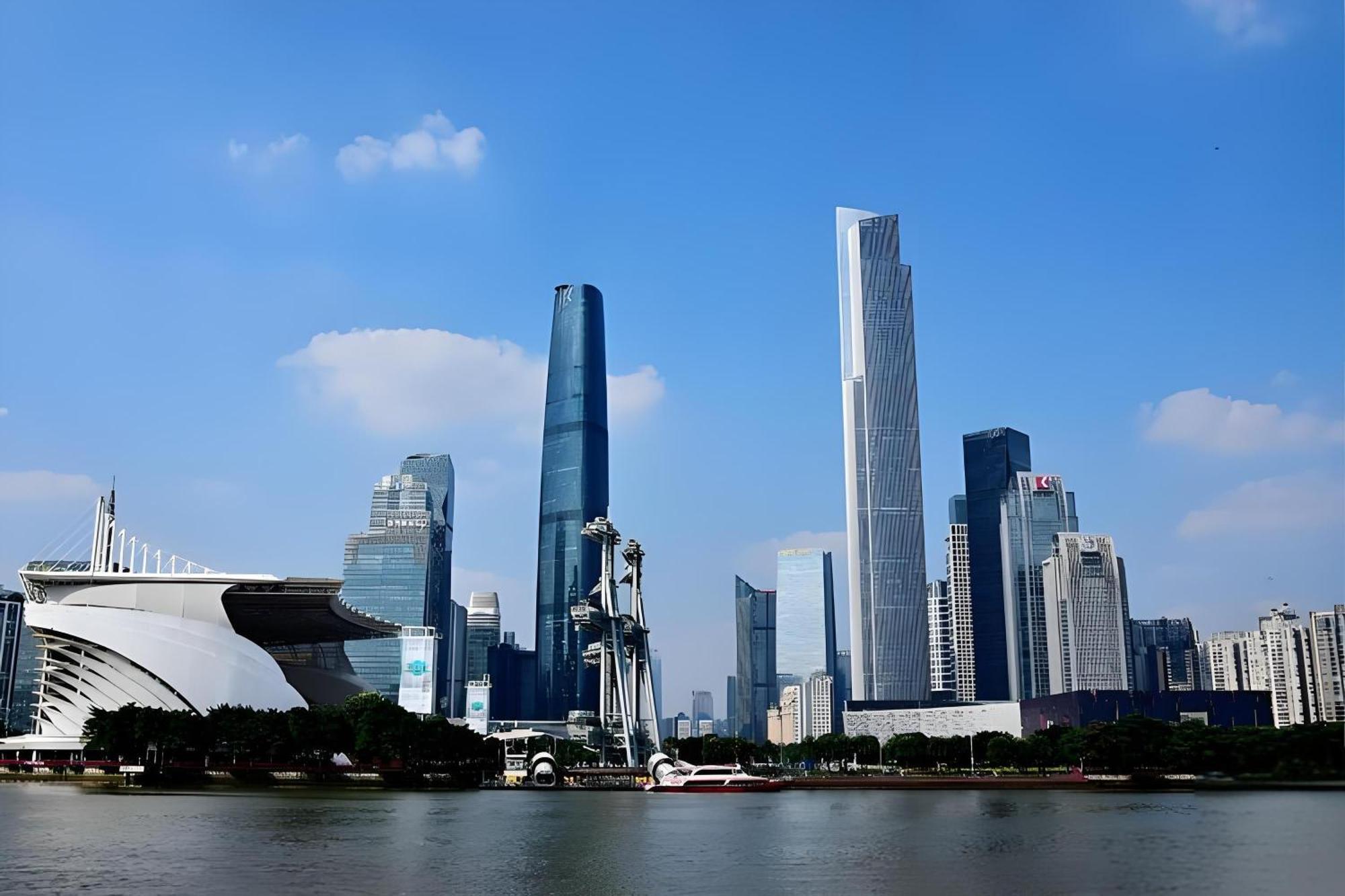 WAIFIDEN Guangzhou Grand View Golden Palace Apartment Buitenkant foto
