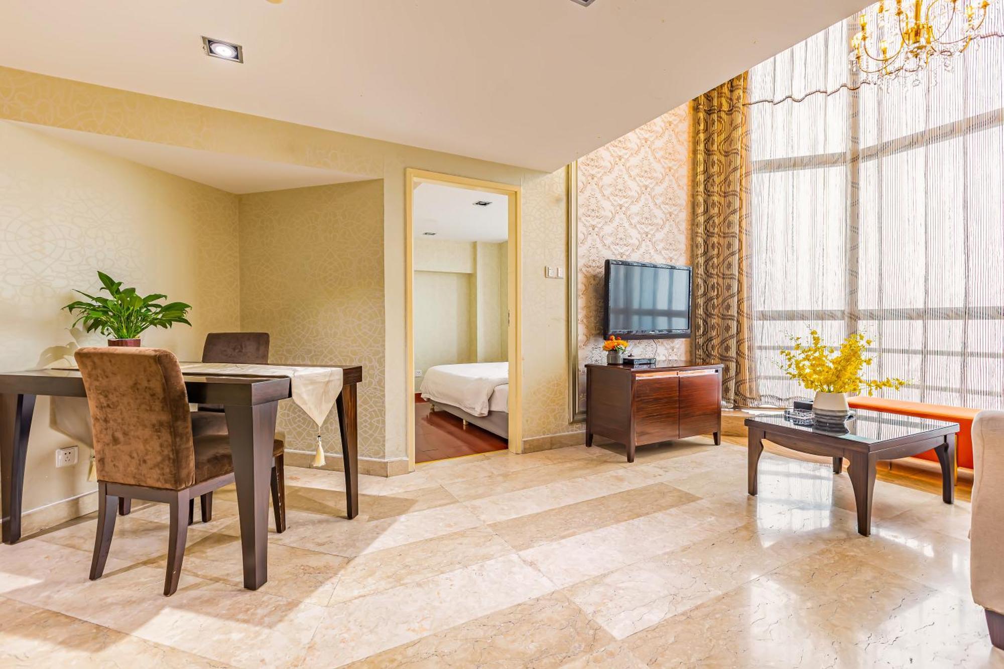 WAIFIDEN Guangzhou Grand View Golden Palace Apartment Kamer foto