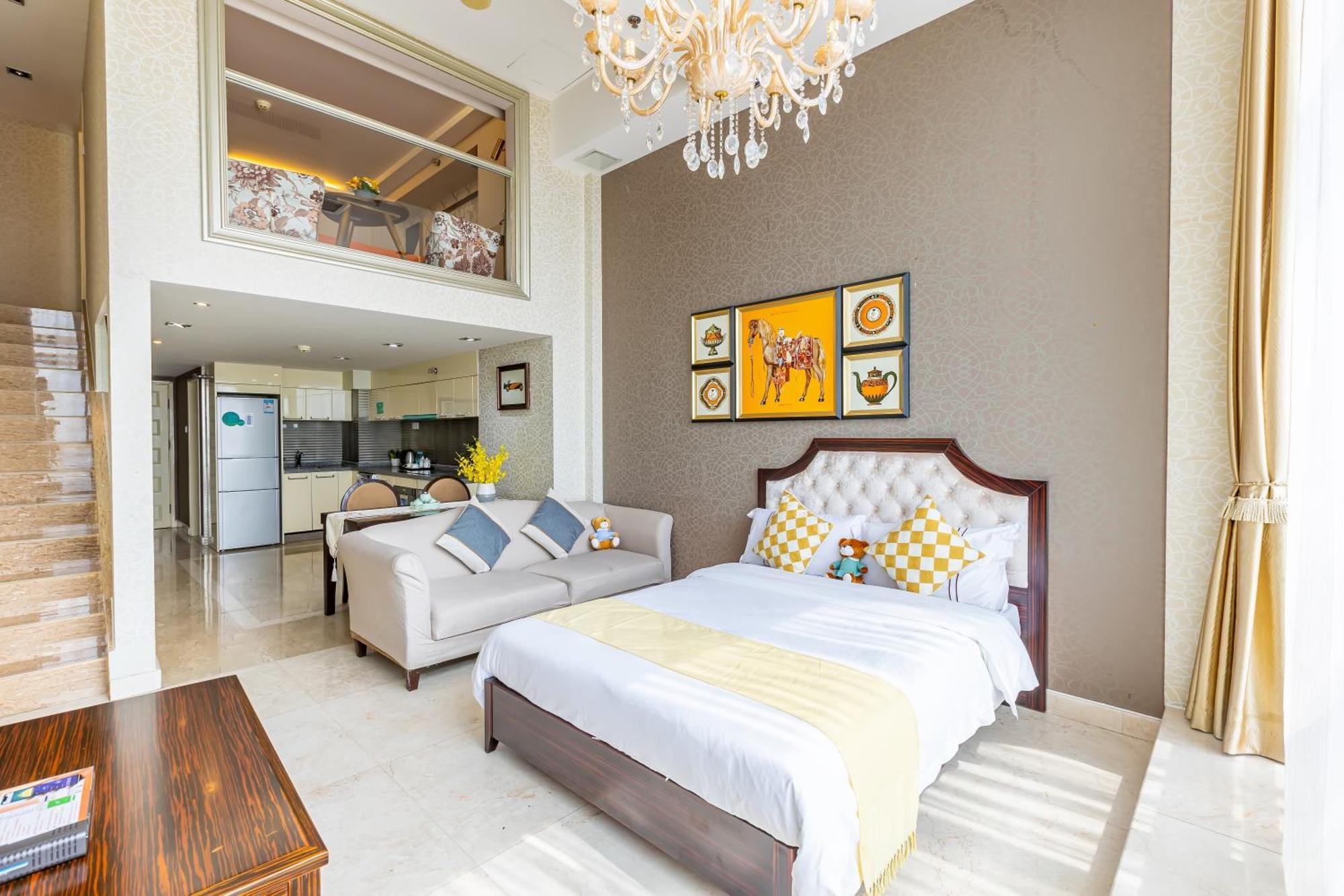 WAIFIDEN Guangzhou Grand View Golden Palace Apartment Kamer foto