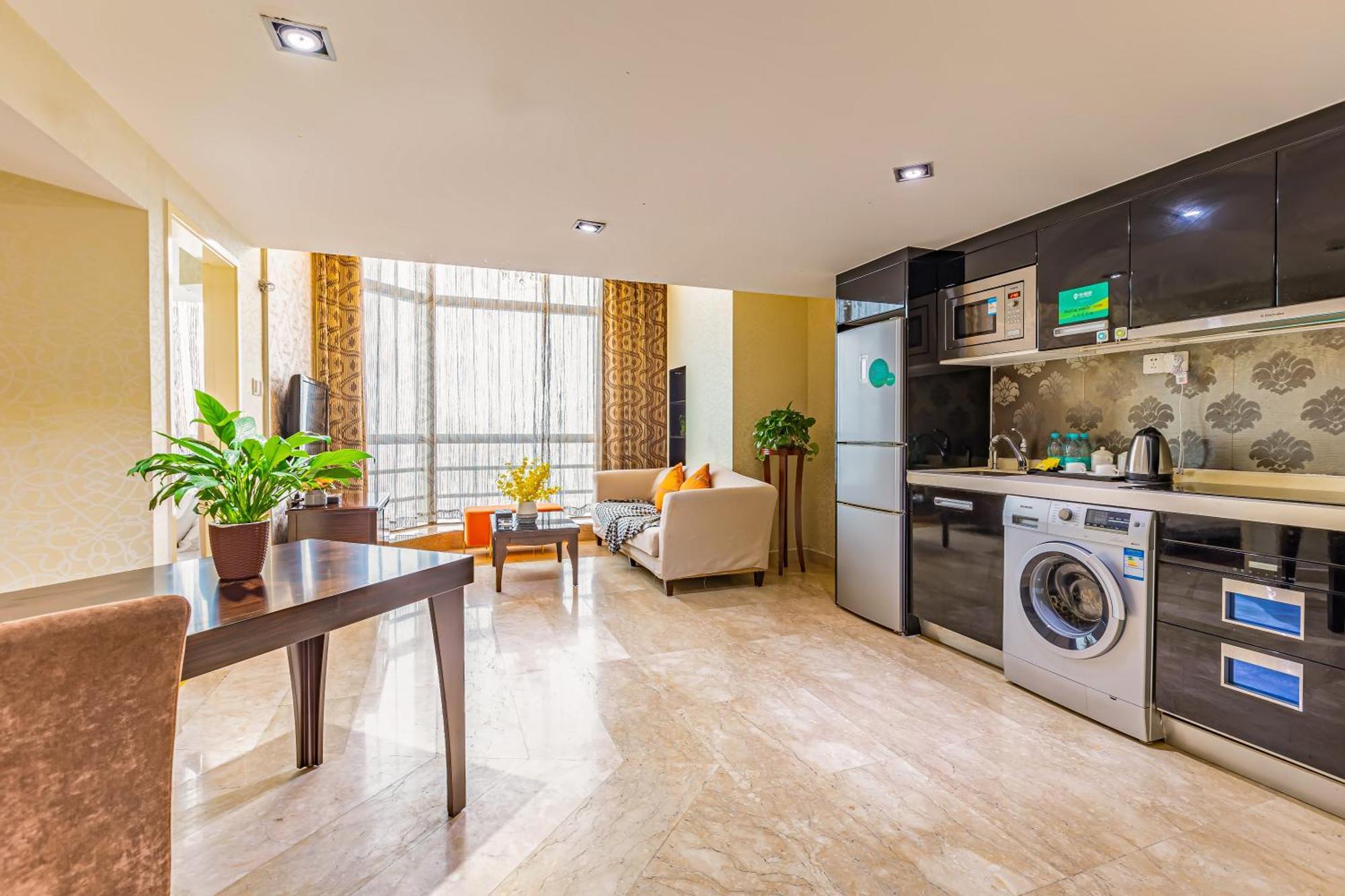WAIFIDEN Guangzhou Grand View Golden Palace Apartment Kamer foto